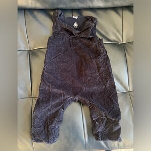 Petit Bateu corduroy, looking overall one piece, romper, jumpsuit onesie